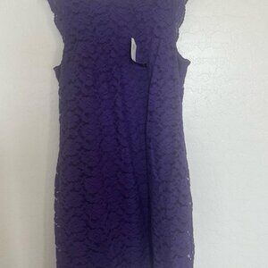 women’s purple dress